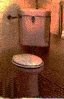 old style toilet